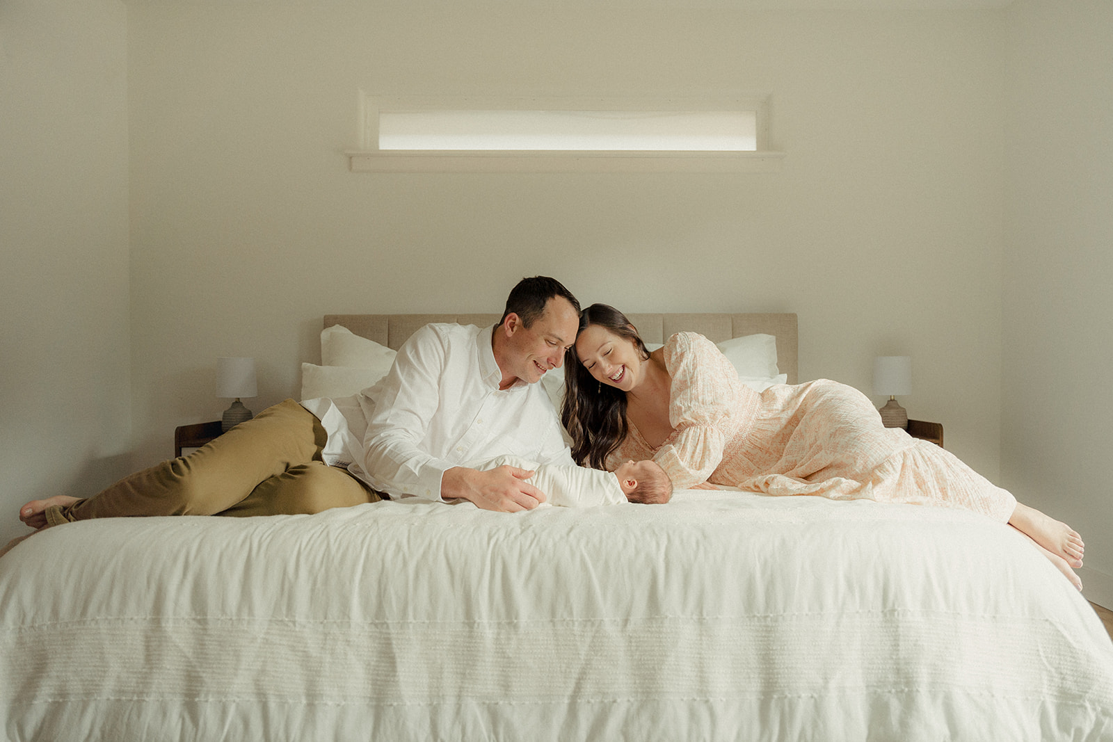 minimal and documentary style family photoshoot